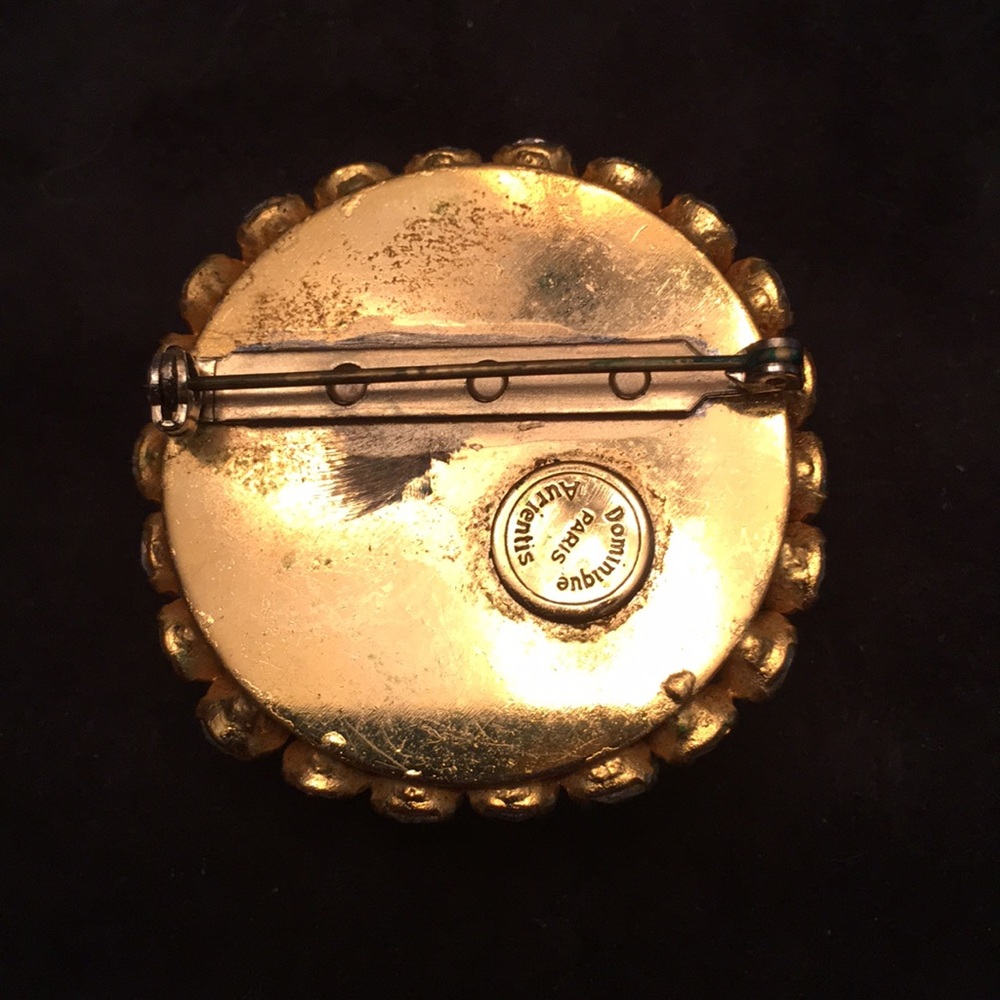 SALE💕RARE VTG Dominique Aurientis Brooch - Picture 3 of 4